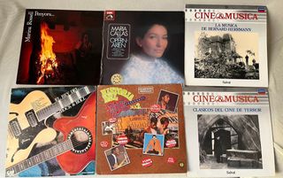 Lote 30 Vinilos Clásica, Ópera, Rock, Cine