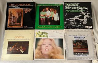 Lote 30 Vinilos Clásica, Ópera, Rock, Cine