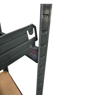 Estantería Metálica y Madera Tipo Mecano