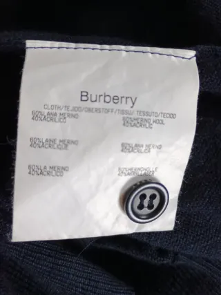 Chaleco Burberry Talla 7