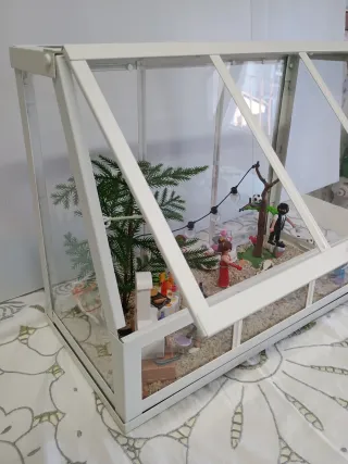 Diorama Playmobil Fiesta Barbacoa