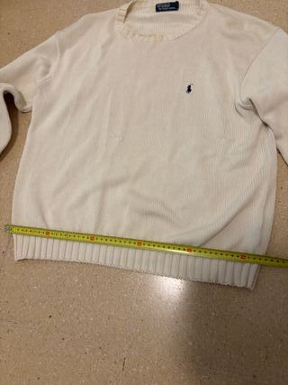 Jersey Polo Ralph Lauren Blanco Talla XL