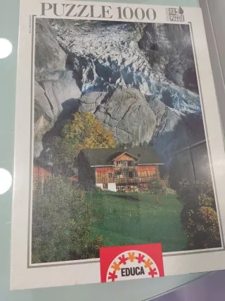 Puzzle Educa 1000 Piezas Montaña y Casa