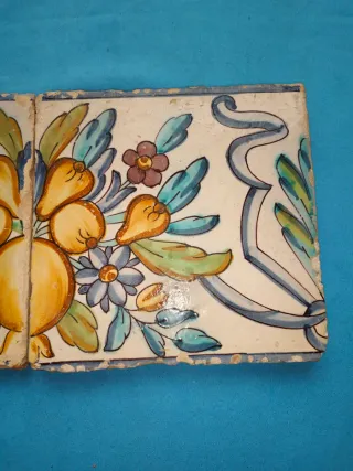 Azulejos antiguos valencianos decorados