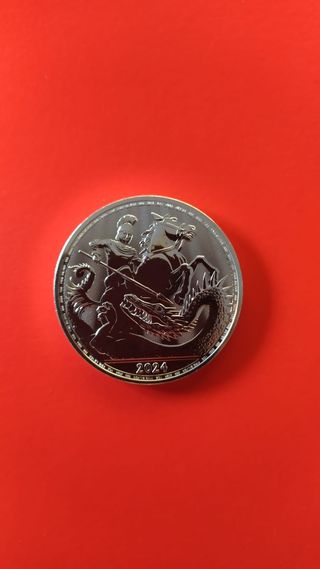BRITANNIA 2024 - San Giorgio e il Drago - Argento
