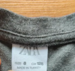 Chándal niña Zara gris T8