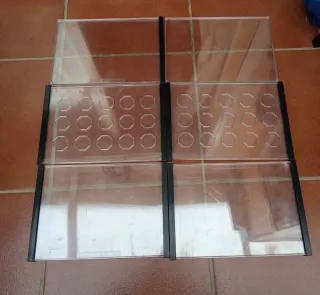 Fundas protectoras monedas y billetes