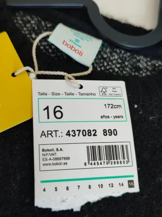 Vestido Boboli niña/mujer 16 años nuevo