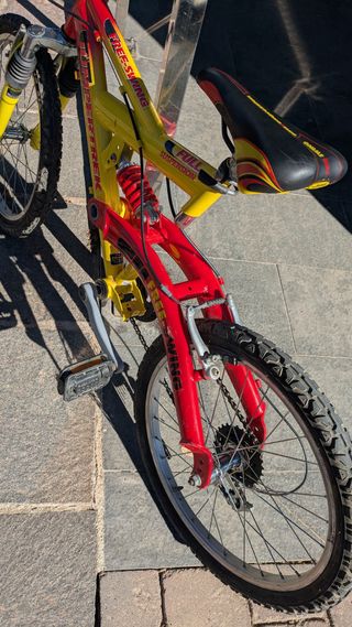 Bicicleta infantil Jumpertrek Roja y Amarilla