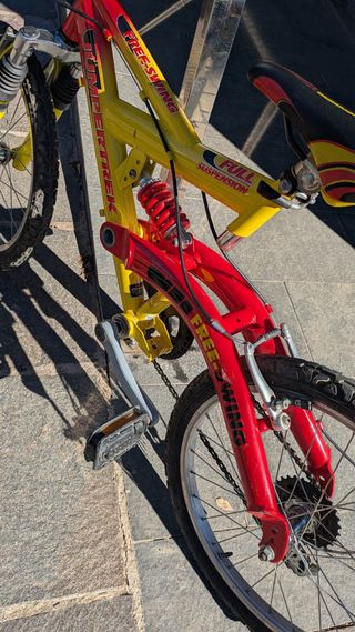 Bicicleta infantil Jumpertrek Roja y Amarilla