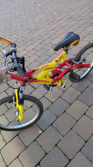 Bicicleta infantil Jumpertrek Roja y Amarilla