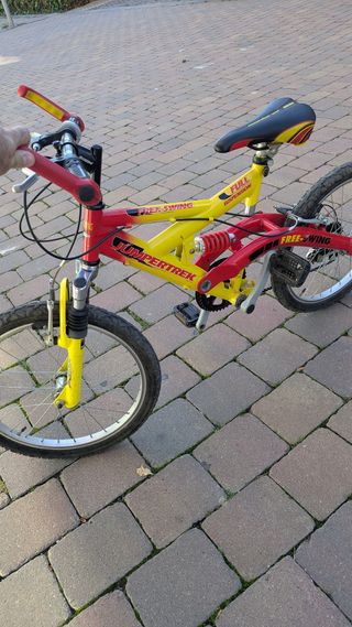 Bicicleta infantil Jumpertrek Roja y Amarilla