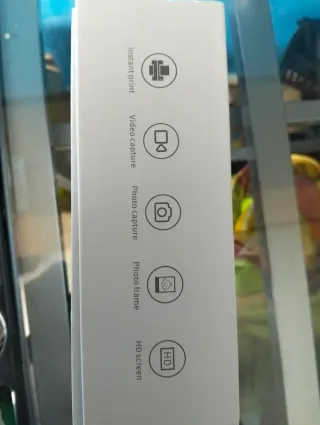 Cámara Digital Infantil Print Verde y Blanca