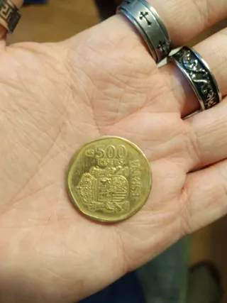 500 Pesetas 1989 Juan Carlos y Sofía