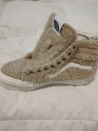 Deportivas Vans Beige/Blanco