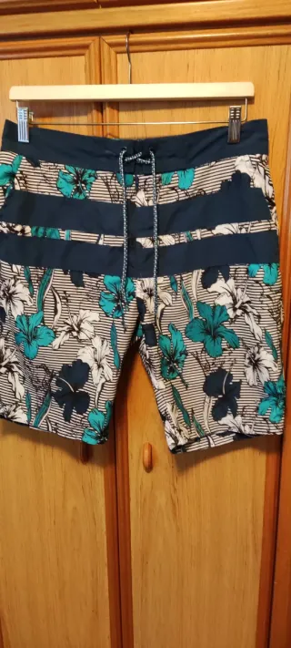 Bañador hombre talla S floral