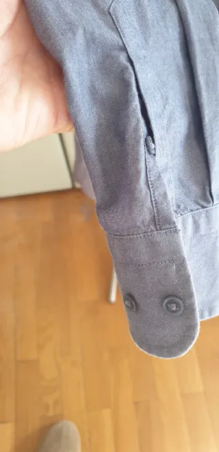 Camicia uomo celio grigia taglia M