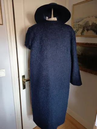 Abrigo Elisa Bracci Azul marino