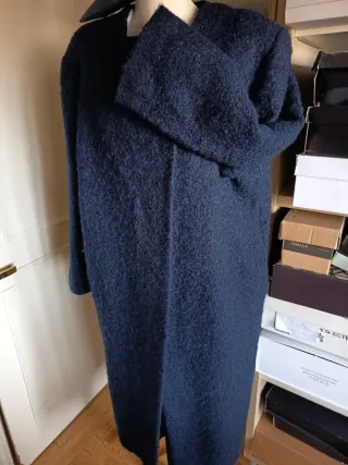 Abrigo Elisa Bracci Azul marino