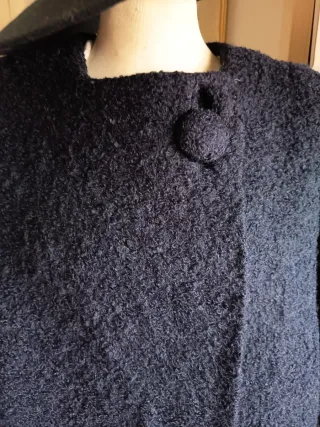 Abrigo Elisa Bracci Azul marino