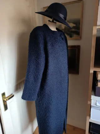 Abrigo Elisa Bracci Azul marino