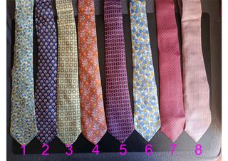 Cravatte Hermes in Seta