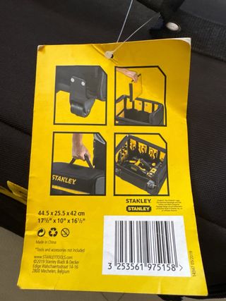 Maleta Trolley Stanley Negra