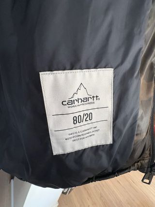 Abrigo plumas Carhartt camuflaje