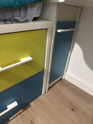 Cama Nido juvenil con cajones