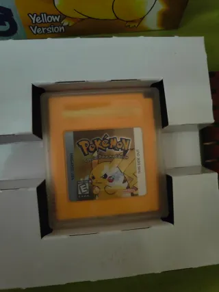 Pokémon Amarillo Edición Pikachu GBC Completo