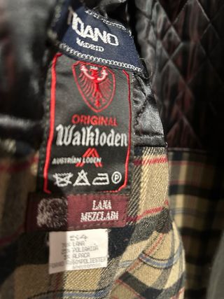 Abrigo Loden Caballero Verde oscuro