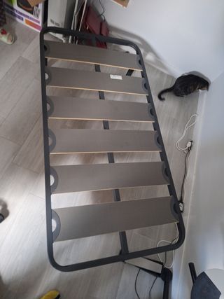 Somier de láminas de madera