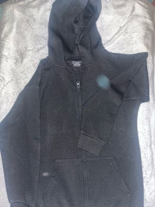 Chándal negro algodón niño 9/10