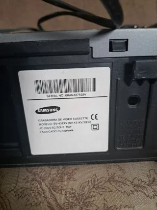 Reproductor video VHS Samsung