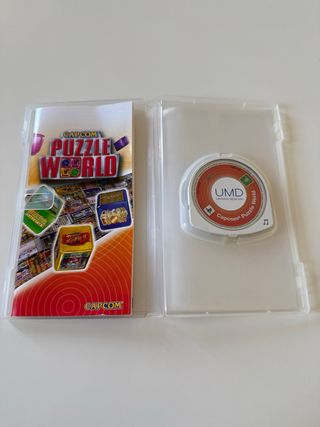 PSP Capcom Puzzle World