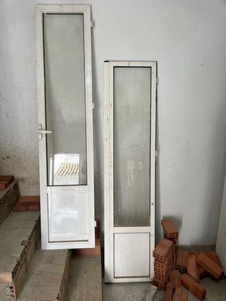 Balconera de aluminio  90 por 2.00 de alto