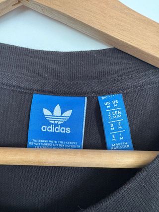 Sudadera Adidas manga larga negra