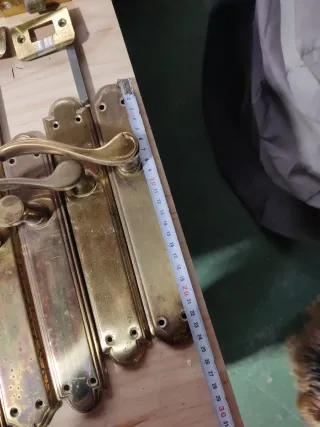 Manillas/Manetas de puerta latón vintage