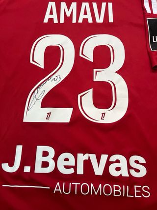 Camiseta Stade Brestois Match Worn Amavi Talla M