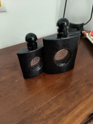 Lote 2 Botes Black Opium Yves Saint Laurent