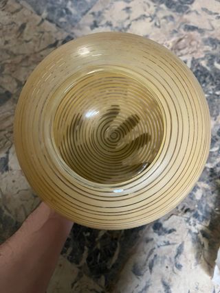 Tulipa de cristal vintage