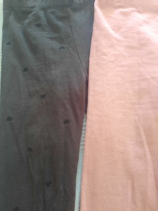 Lote 3 leggings H&M talla 8