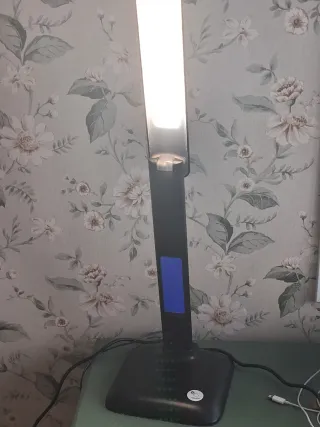 Flexo Escritorio LED Leroy Merlin Negro