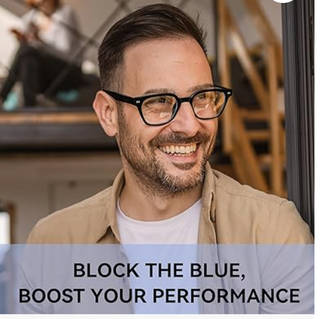 Occhiali filtro luce blu non graduati