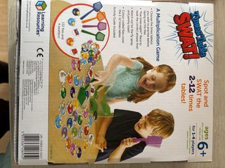 Juego de mesa SWAT! Tablas de multiplicar