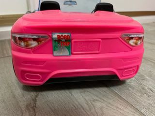 Coche Barbie Descapotable Rosa