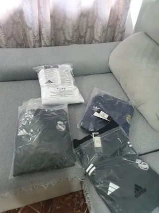 Conjunto Chándal Adidas Negro y Azul