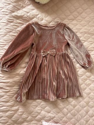 Vestido niña terciopelo 3/4 años