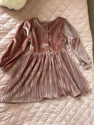 Vestido niña terciopelo 3/4 años