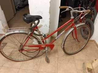 Bicicleta Orbea Vintage Roja